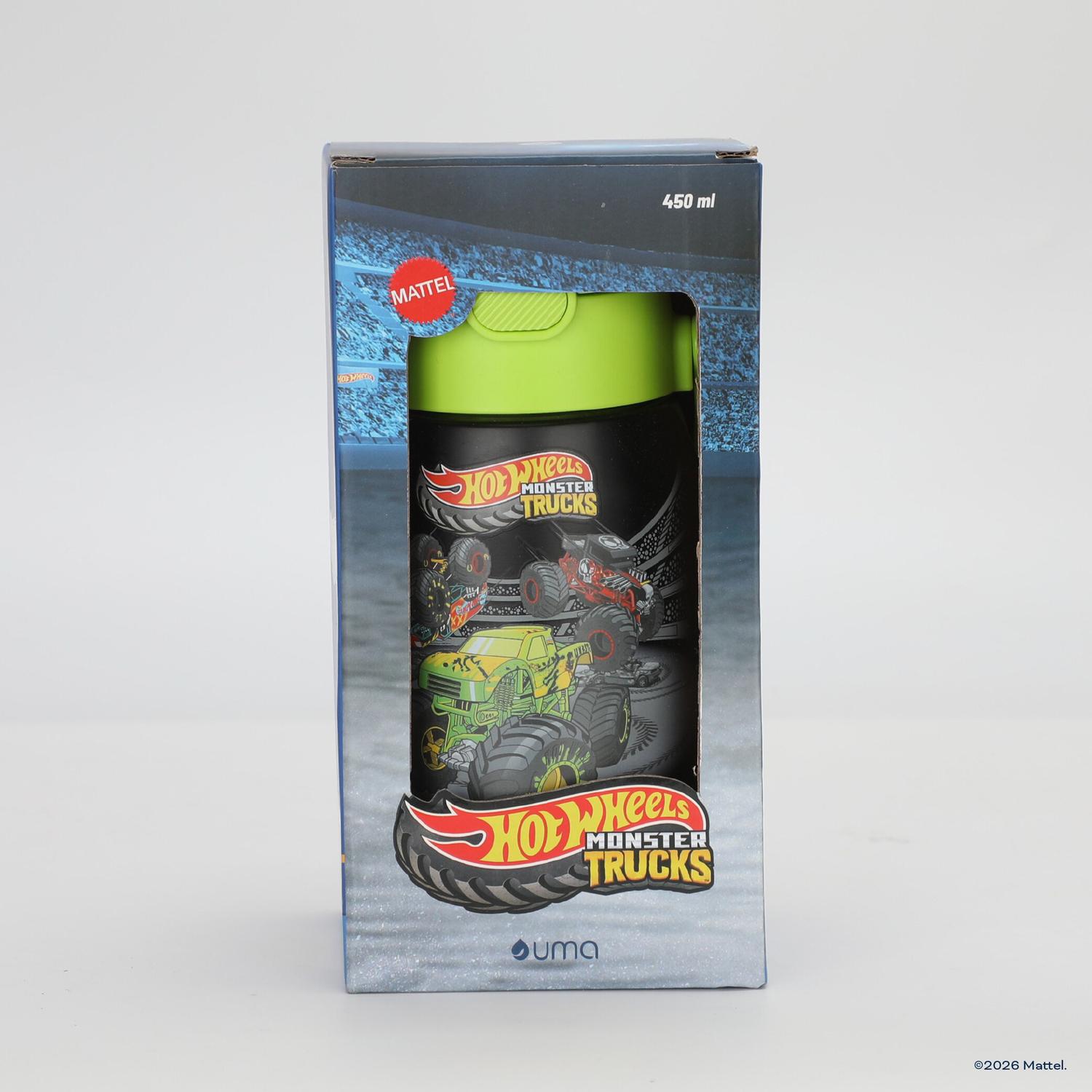BOTELLA TE RMICA NIÑOS HOT WHEELS TRUCKS 450ML ACERO INOX UMA - 7