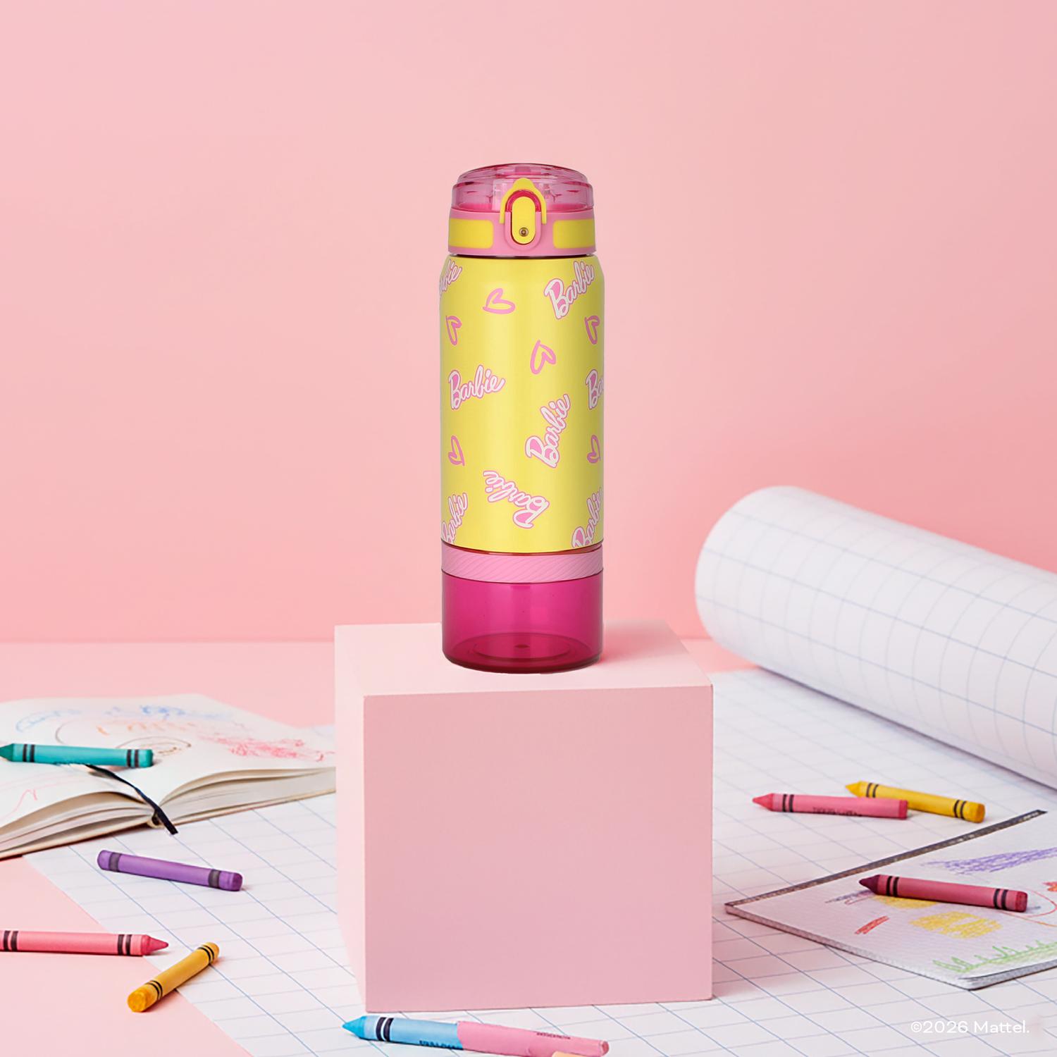 BOTELLA TE RMICA NIÑOS BARBIE SHINE 2 EN 1 590ML ACERO INOX UMA - 2