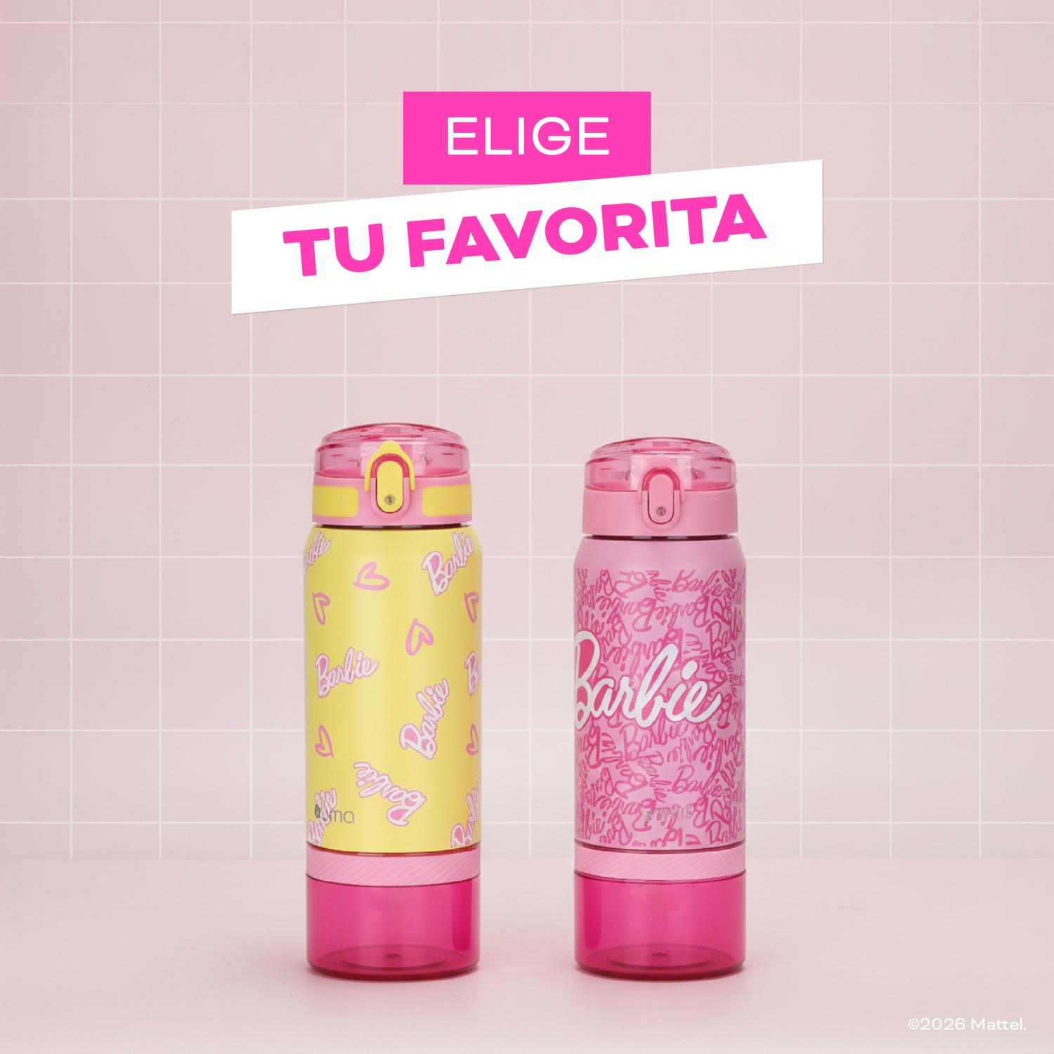 BOTELLA TE RMICA NIÑOS BARBIE SHINE 2 EN 1 590ML ACERO INOX UMA - 8