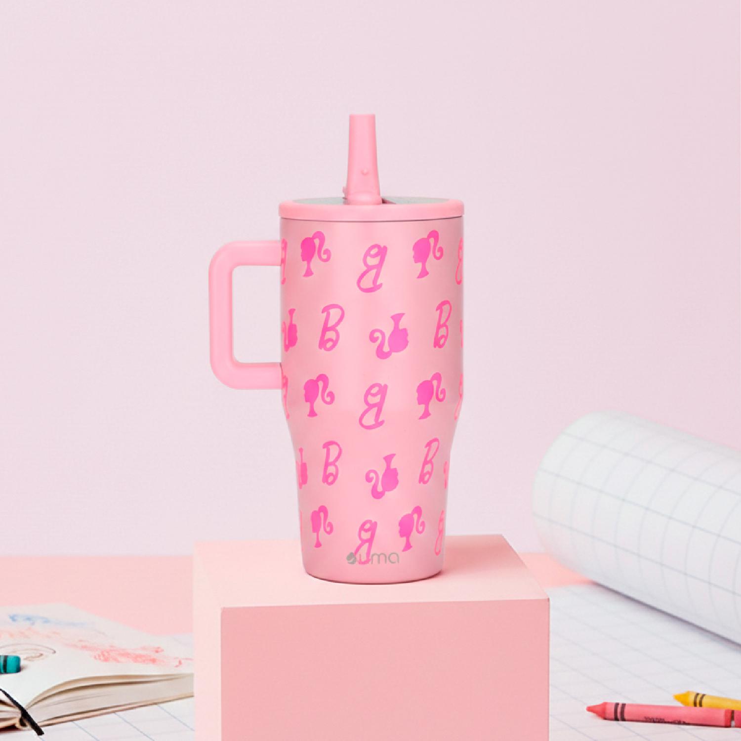 VASO TE RMICO TUMBLER MUG BARBIE VIBES 590ML ACERO INOX UMA - 2