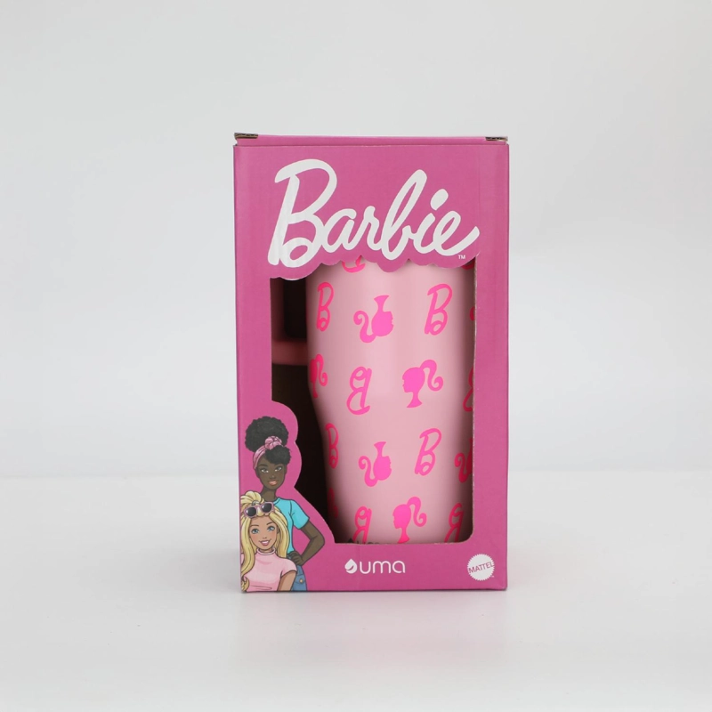 VASO TE RMICO TUMBLER MUG BARBIE VIBES 590ML ACERO INOX UMA - 7