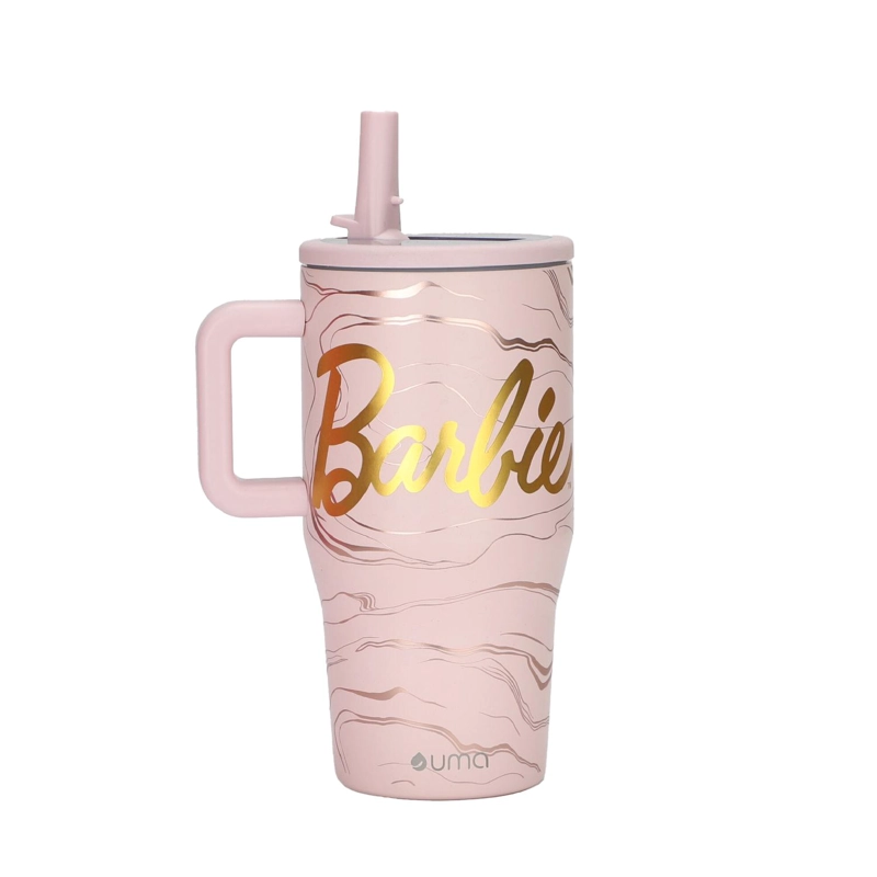 VASO TE RMICO TUMBLER MUG BARBIE DREAMS 590ML ACERO INOX UMA - 1