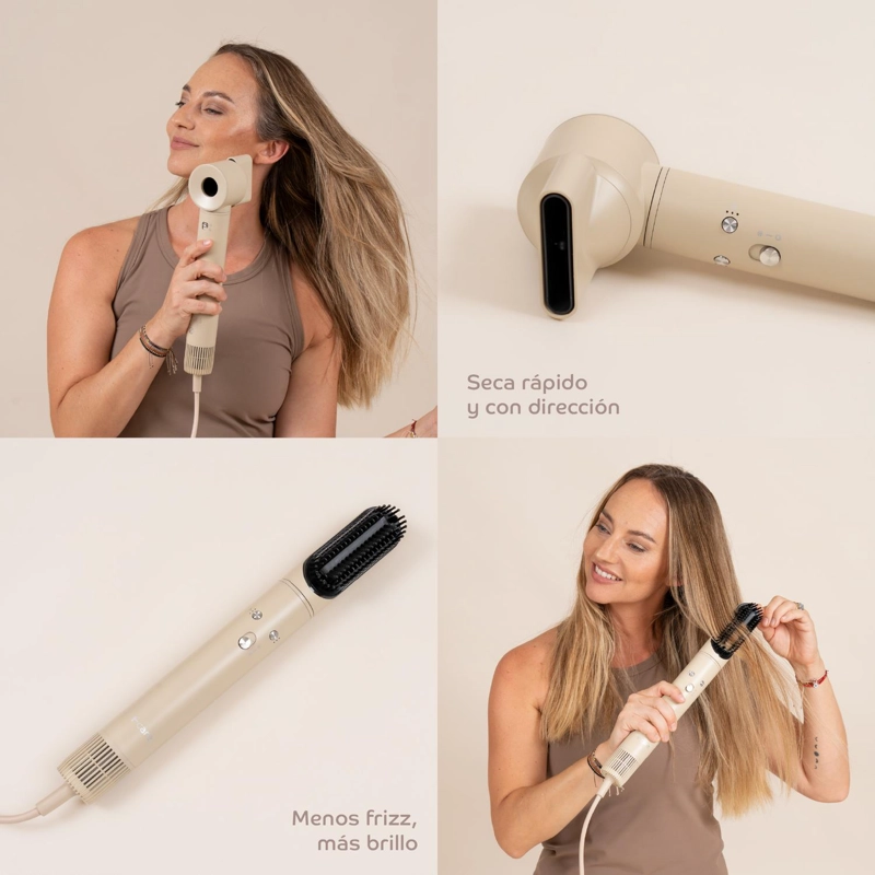 SECADOR DE PELO MULTISTYLER T-CARE 5 EN 1 BEIGE - 6