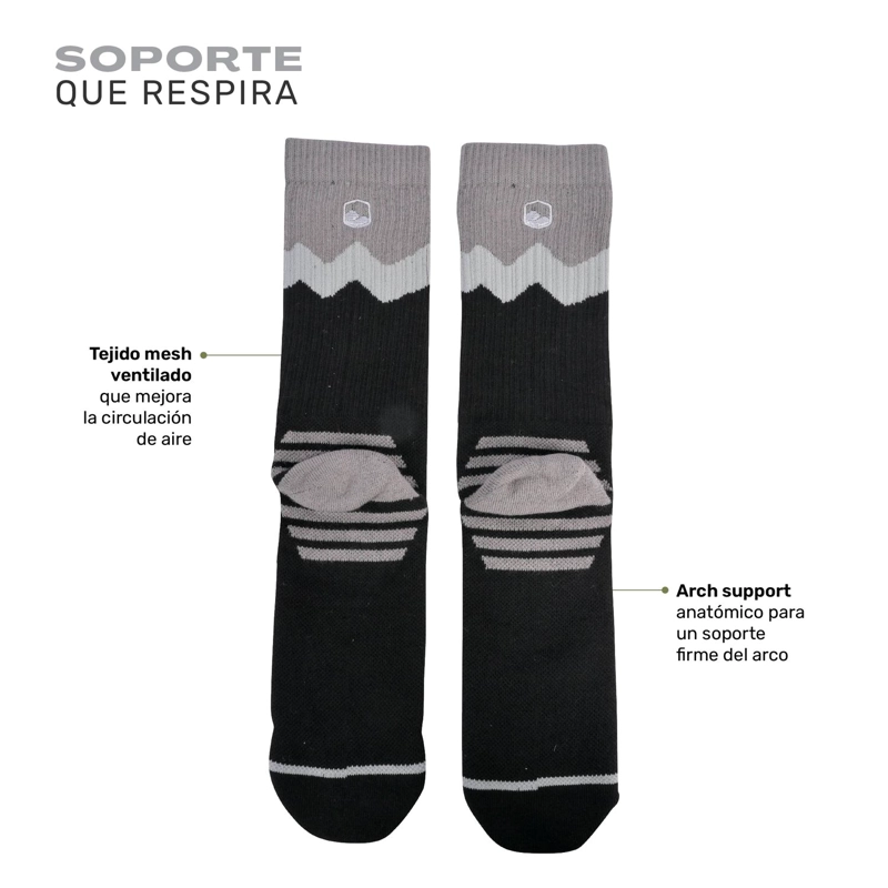 CALCETINES DEPORTIVOS CORTE LARGO ANDOR 4 PARES LHOTSE - 3