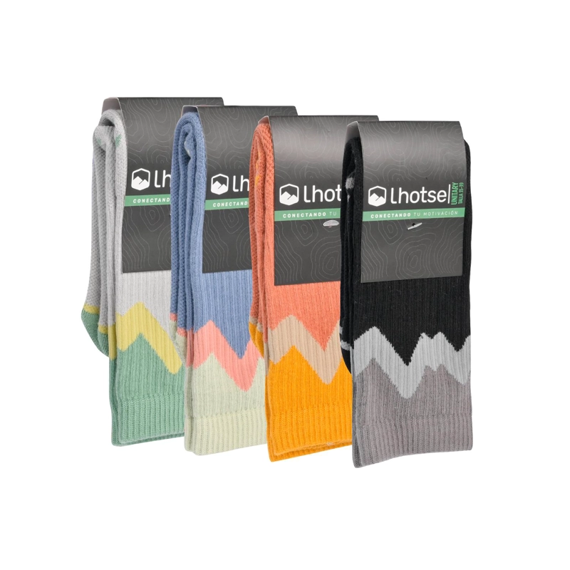 CALCETINES DEPORTIVOS CORTE LARGO ANDOR 4 PARES LHOTSE - 6