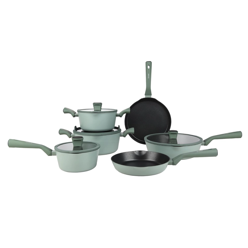 BATERIA DE COCINA ANTIADHERENTE LUCCA 10 PCS SIMPLIT - 1