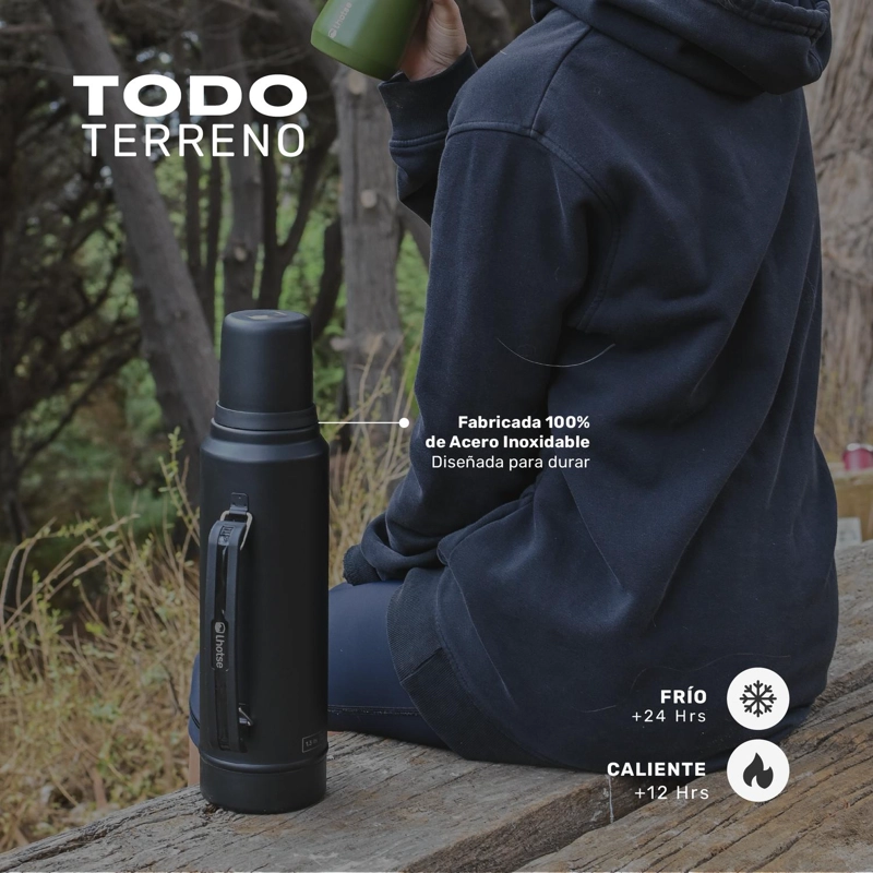 TERMO LIQUIDO ACERO INOXIDABLE CLASSIC 1,3 LTS LHOTSE - 6