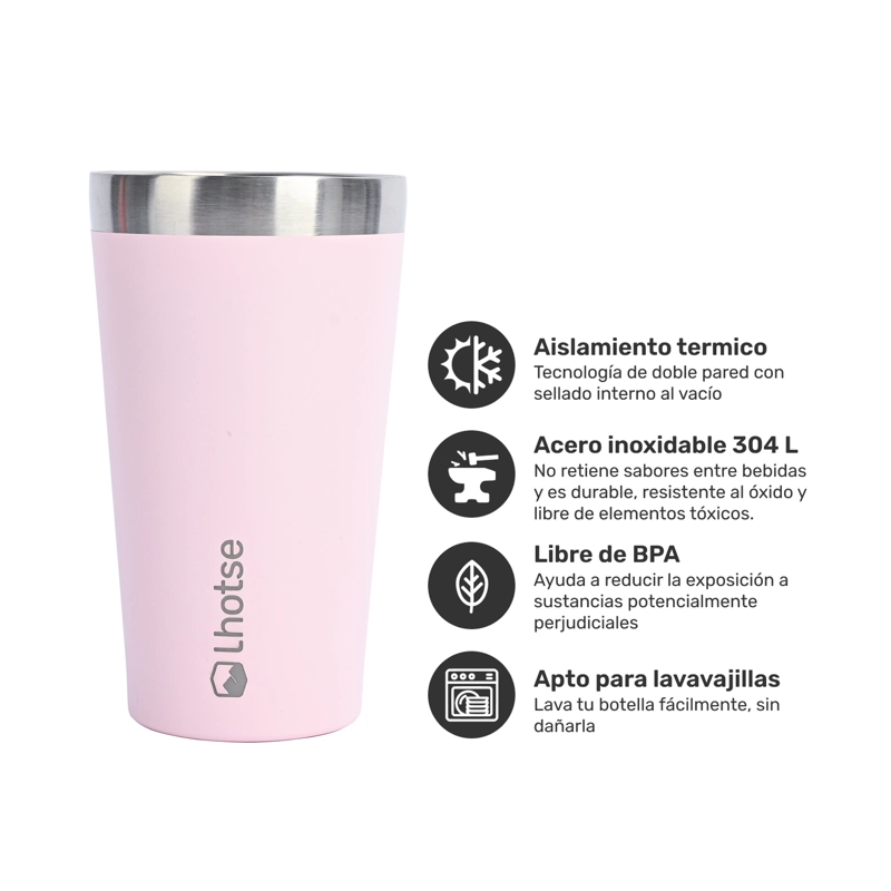 VASO TE RMICO INSULADO CAMPING 480ML - 2