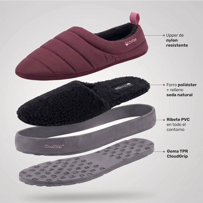 PANTUFLA TE RMICAS NIMBUS SUELA CLOUDGRIP OUTDOOR LHOTSE - 4