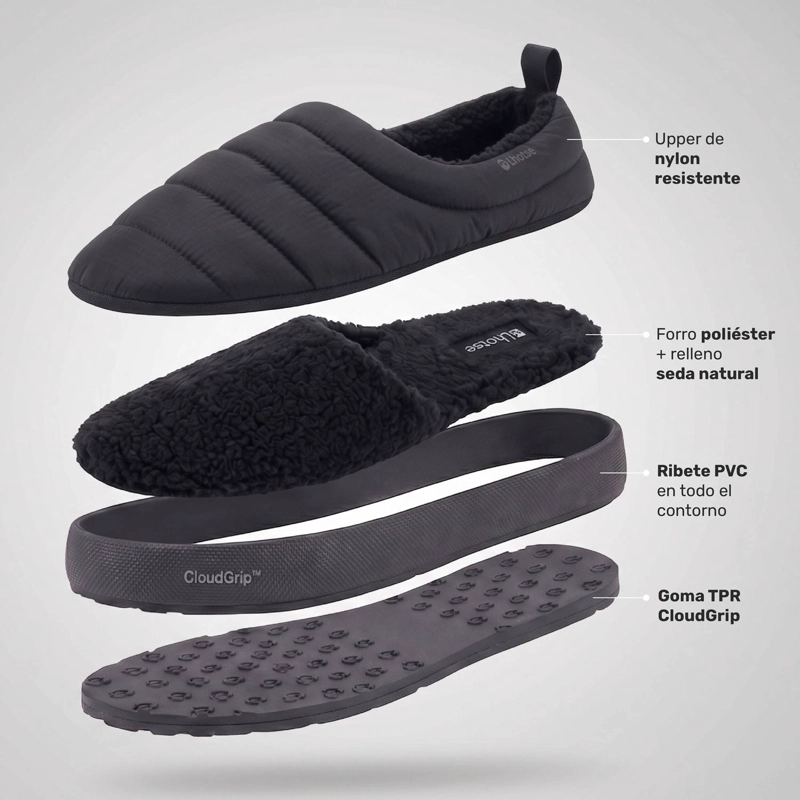 PANTUFLA TE RMICAS NIMBUS SUELA CLOUDGRIP OUTDOOR LHOTSE - 4