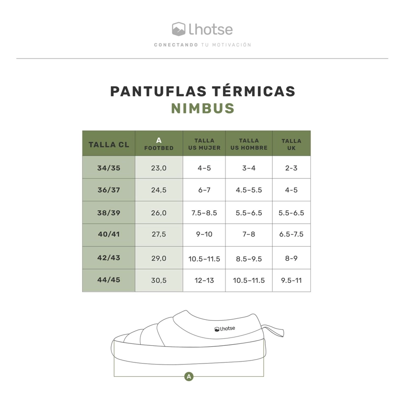 PANTUFLA TE RMICAS NIMBUS SUELA CLOUDGRIP OUTDOOR LHOTSE - 7