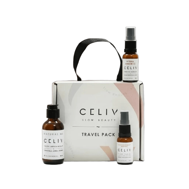 KIT VIAJE SKINCARE 3 PASOS VITAMINA C HIDRATANTE CELIV - 1