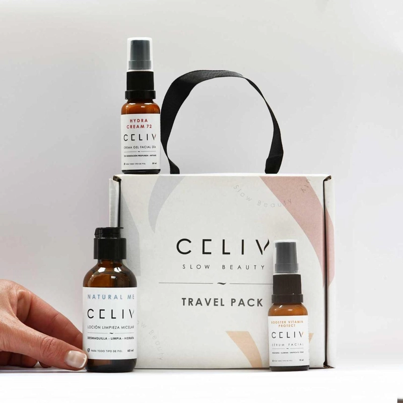 KIT VIAJE SKINCARE 3 PASOS VITAMINA C HIDRATANTE CELIV - 2