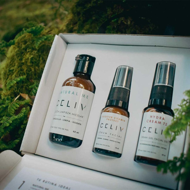 KIT VIAJE SKINCARE 3 PASOS VITAMINA C HIDRATANTE CELIV - 4