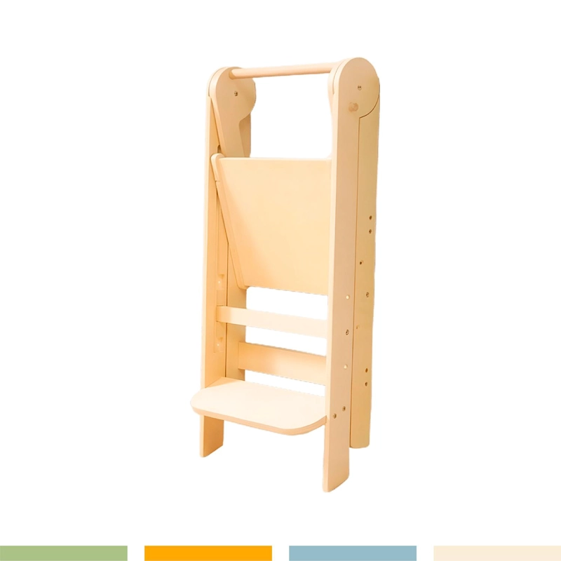 TORRE APRENDIZAJE MONTESSORI MADERA PLEGABLE 3 NIVELES BANDU - 6