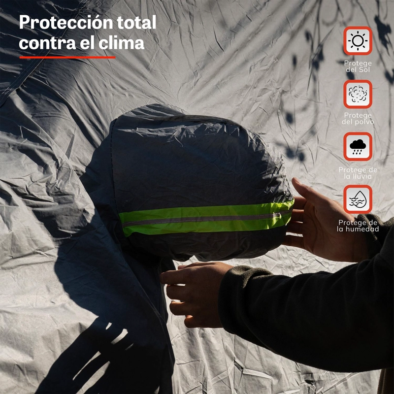 CARPA FUNDA CUBRE SUV IMPERMEABLE PREMIUM CON FELPA XROAD - 3
