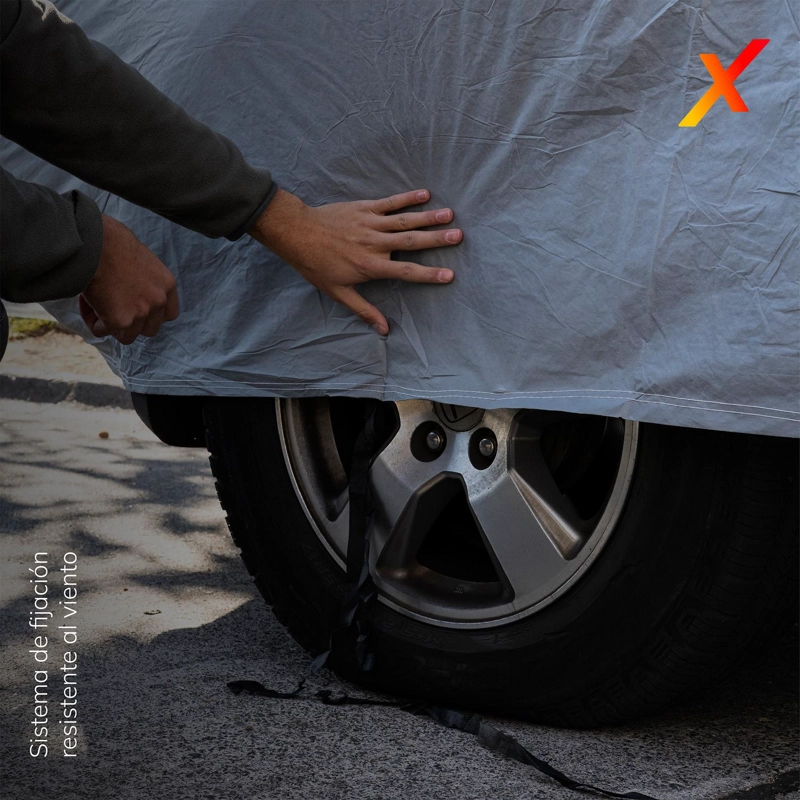CARPA FUNDA CUBRE SUV IMPERMEABLE PREMIUM CON FELPA XROAD - 7