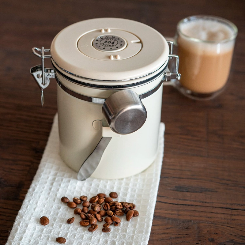 CONTENEDOR HERME TICO DE CAFE  1,5 LTS ACERO INOXIDABLE MILAN SIMPLIT - 2