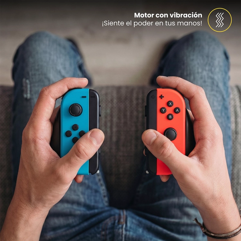 CONTROL JOYSTICK INALAMBRICO COMPATIBLE SWITCH JOY-CON LEVO - 3