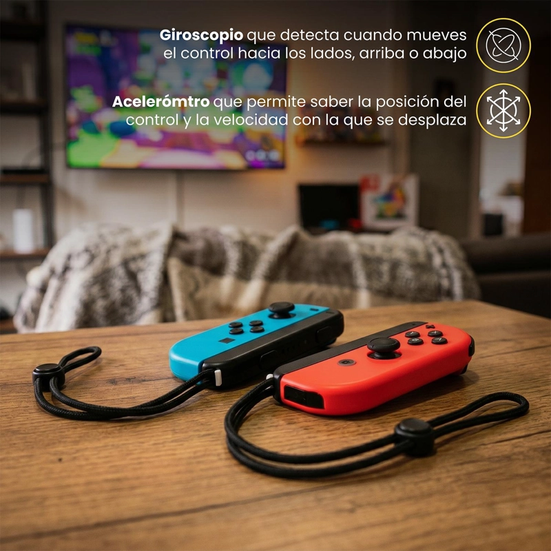 CONTROL JOYSTICK INALAMBRICO COMPATIBLE SWITCH JOY-CON LEVO - 4