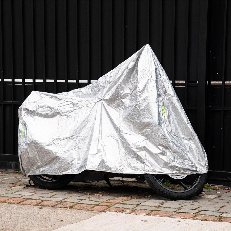 CARPA FUNDA CUBRE MOTO IMPERMEABLE PREMIUM CON FELPA XROAD - 2