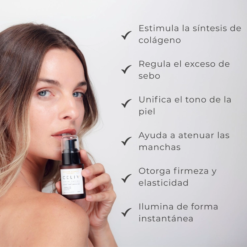 SE RUM VITAMINA C ANTIOXIDANTE 30ML ILUMINADOR CELIV - 4
