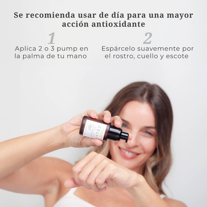 SE RUM VITAMINA C ANTIOXIDANTE 30ML ILUMINADOR CELIV - 6