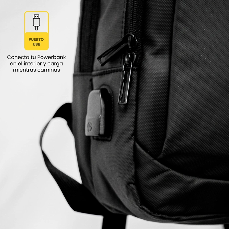 MOCHILA NOTEBOOK EJECUTIVA PRIME LITE IMPERMEABLE 18L LEVO - 8
