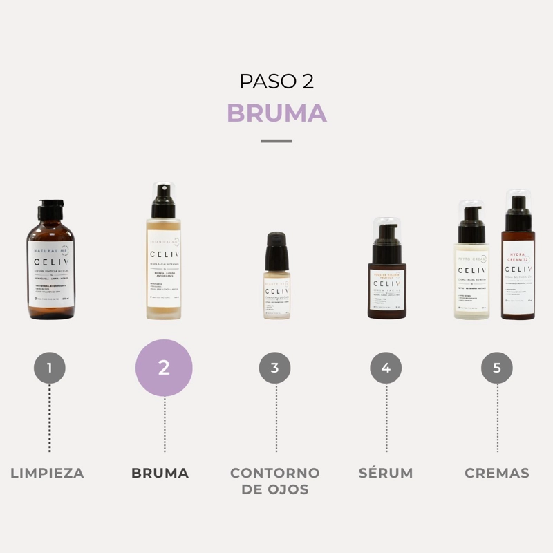 BRUMA FACIAL HIDRATANTE BOTANICAL MIST 100ML CELIV - 7