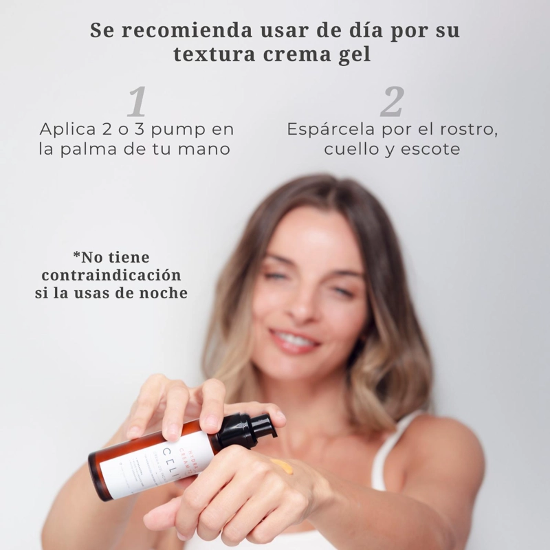 CREMA GEL HIDRATANTE AM HYDRA CREAM 72H 60ML CELIV - 6