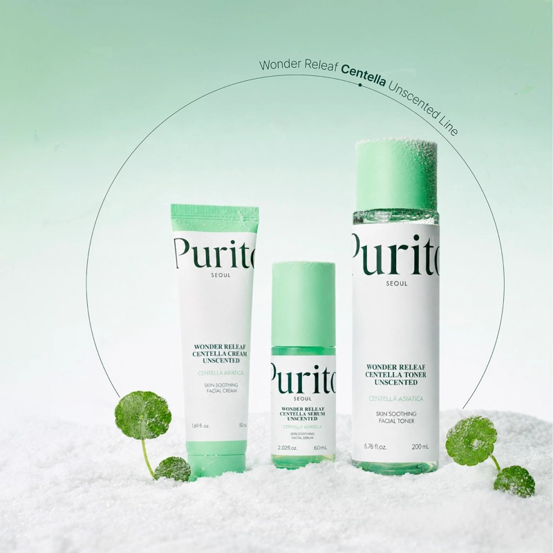 PACK RUTINA FACIAL CENTELLA ASIATICA PURITO SIN PERFUME - 8