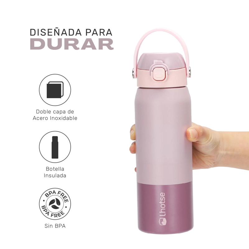 TERMO BOTELLA TERMICA ACERO INOX HYDROTEK 750ML 2-1 - 3