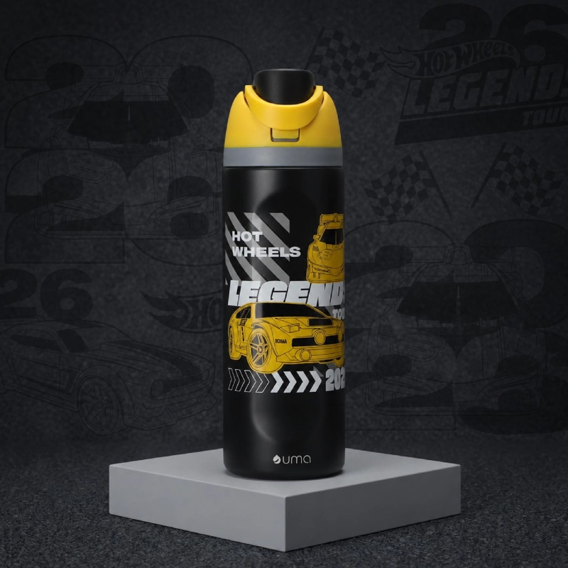 BOTELLA TE RMICA INSULADA HOT WHEELS LEGENDS 750 ML UMA - 2