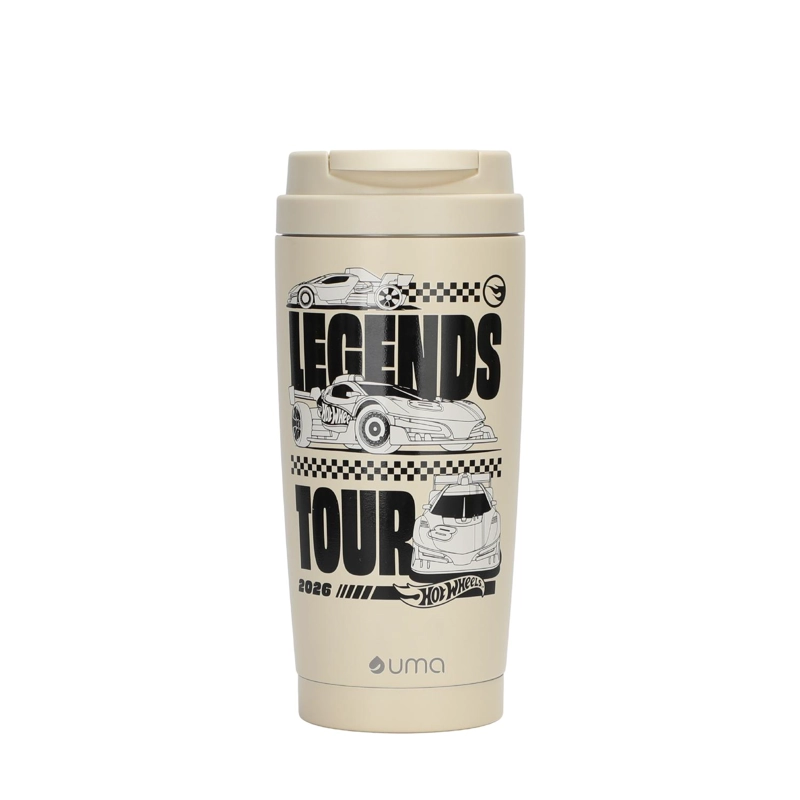 VASO TE RMICO PARA CAFE  MUG HOT WHEELS LEGENDS 590 ML UMA - 1