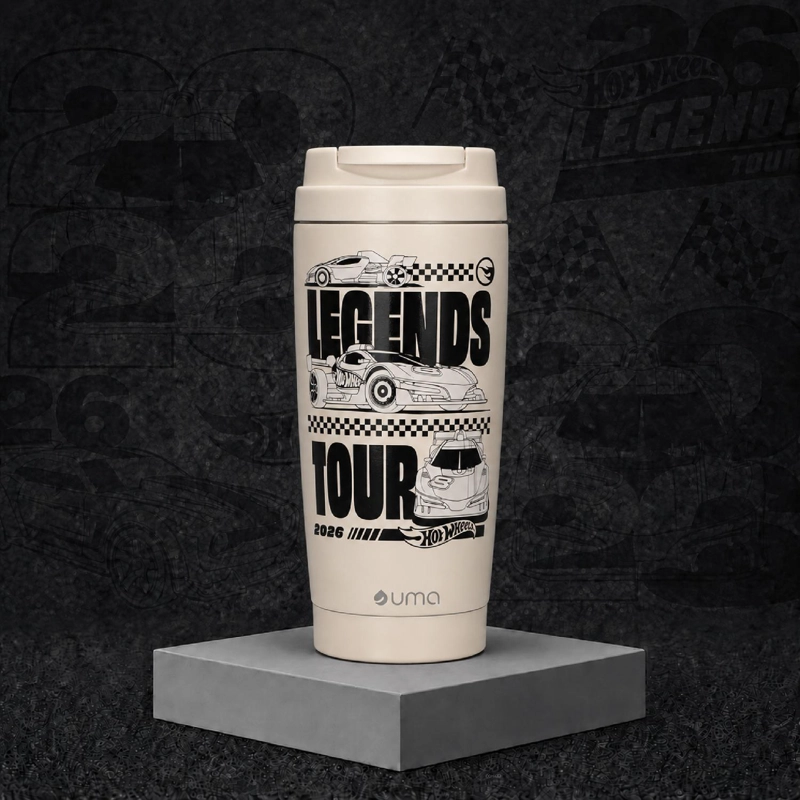 VASO TE RMICO PARA CAFE  MUG HOT WHEELS LEGENDS 590 ML UMA - 2