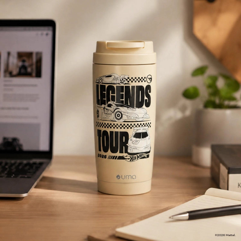 VASO TE RMICO PARA CAFE  MUG HOT WHEELS LEGENDS 590 ML UMA - 7