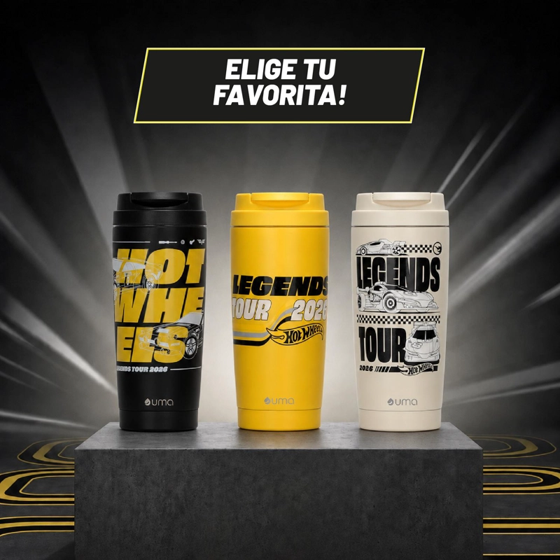 VASO TE RMICO PARA CAFE  MUG HOT WHEELS LEGENDS 590 ML UMA - 8