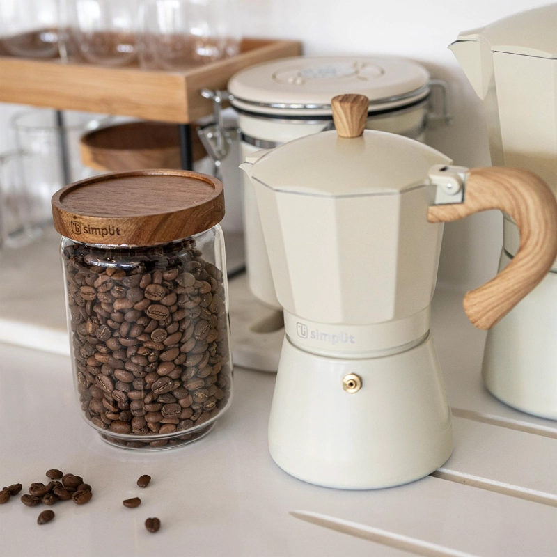 CAFETERA ITALIANA MOKA 4 TAZAS 300ML SIMPLIT - 2