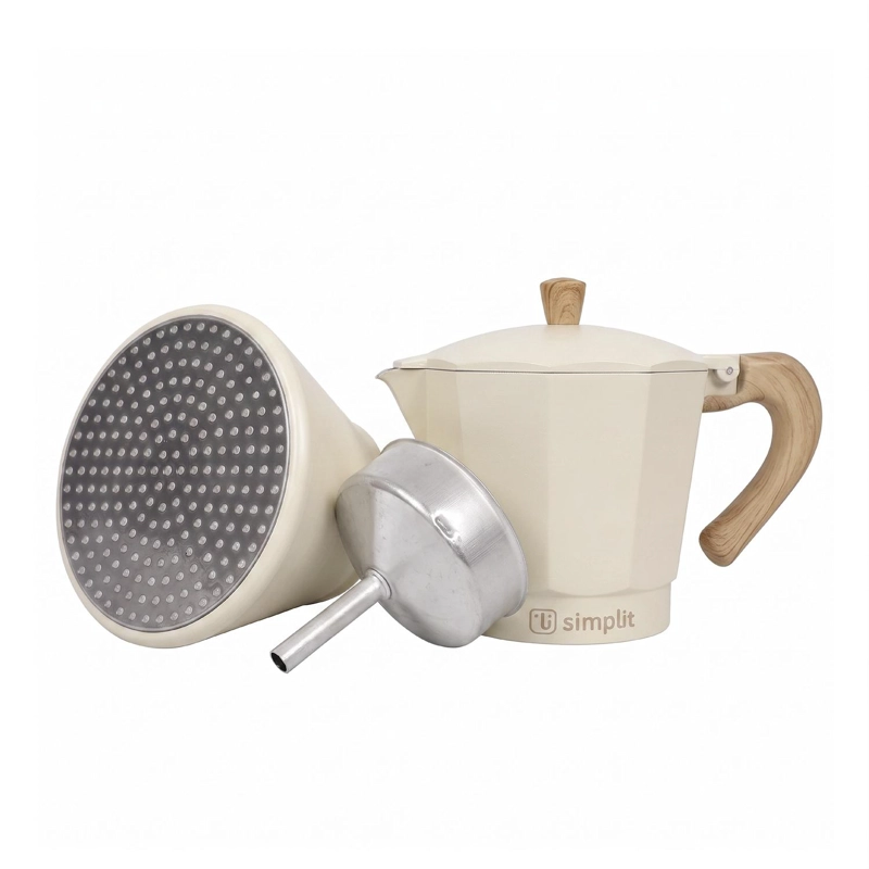 CAFETERA ITALIANA MOKA 4 TAZAS 300ML SIMPLIT - 6