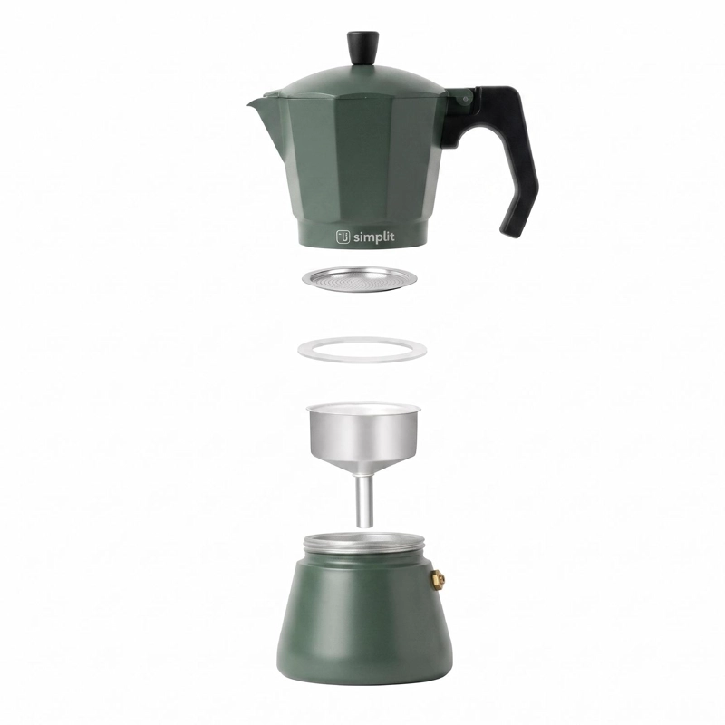 CAFETERA ITALIANA MOKA 12 TAZAS 600ML SIMPLIT - 7