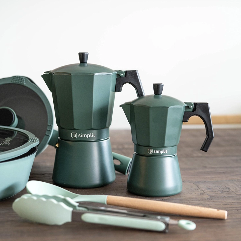 CAFETERA ITALIANA MOKA 12 TAZAS 600ML SIMPLIT - 8