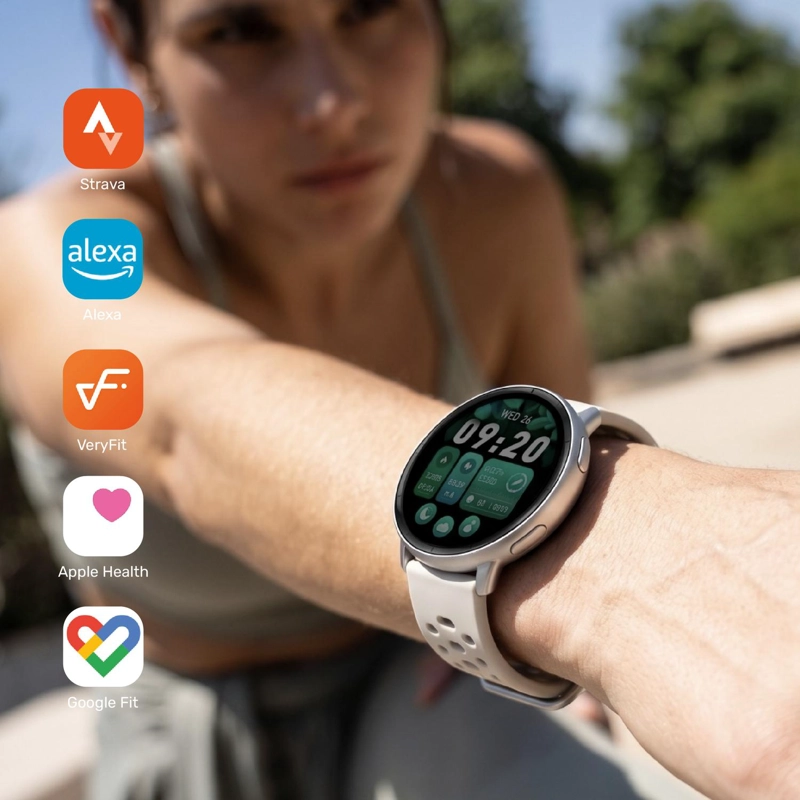 RELOJ SMARTWATCH GPS SHAR T1 43,5MM BLACK LHOTSE - 2