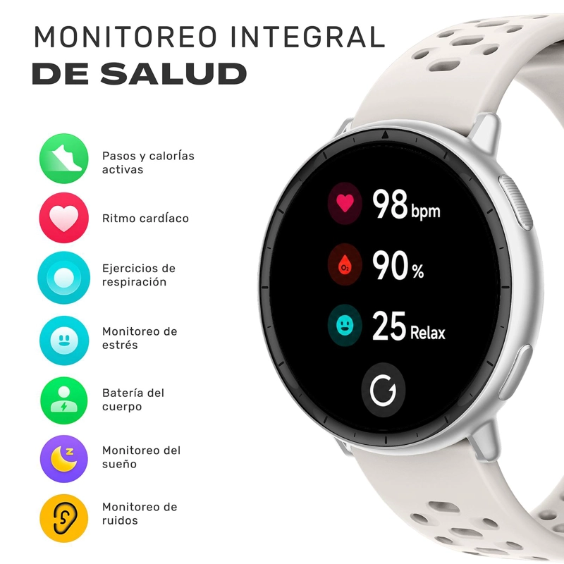 RELOJ SMARTWATCH GPS SHAR T1 43,5MM BLACK LHOTSE - 3