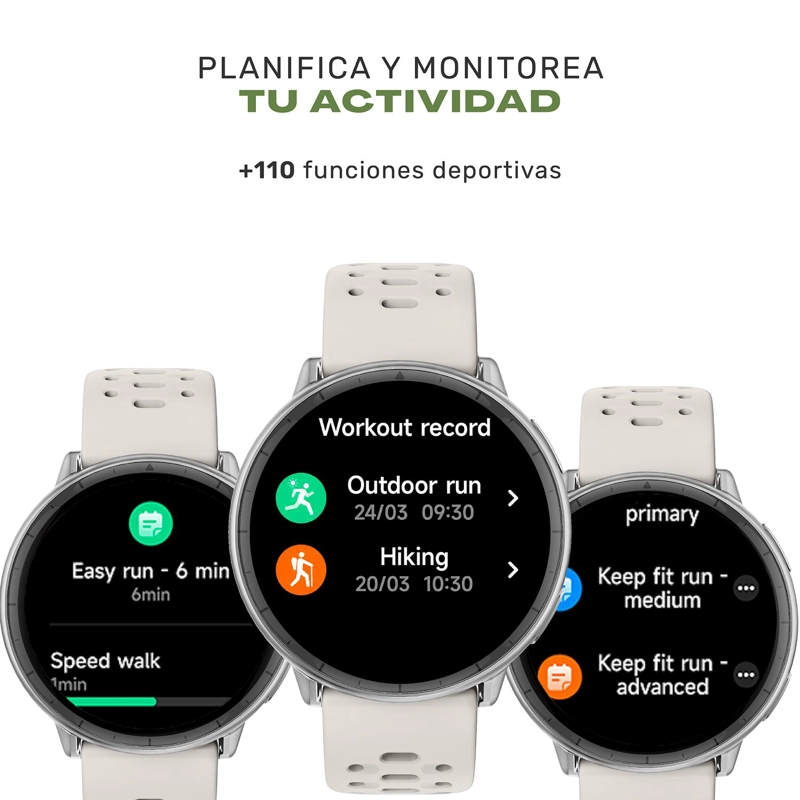 RELOJ SMARTWATCH GPS SHAR T1 43,5MM BLACK LHOTSE - 4