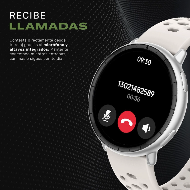 RELOJ SMARTWATCH GPS SHAR T1 43,5MM BLACK LHOTSE - 6