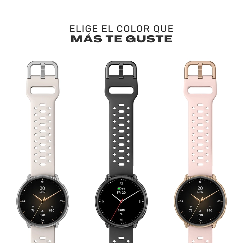 RELOJ SMARTWATCH GPS SHAR T1 43,5MM BLACK LHOTSE - 9