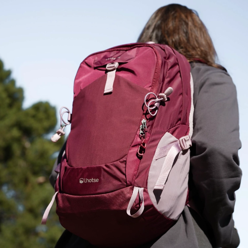 MOCHILA OUTDOOR DAYPACK NYLON RIPSTOP 25L LATOK LHOTSE TAMAÑO TALLA UNICA - 2