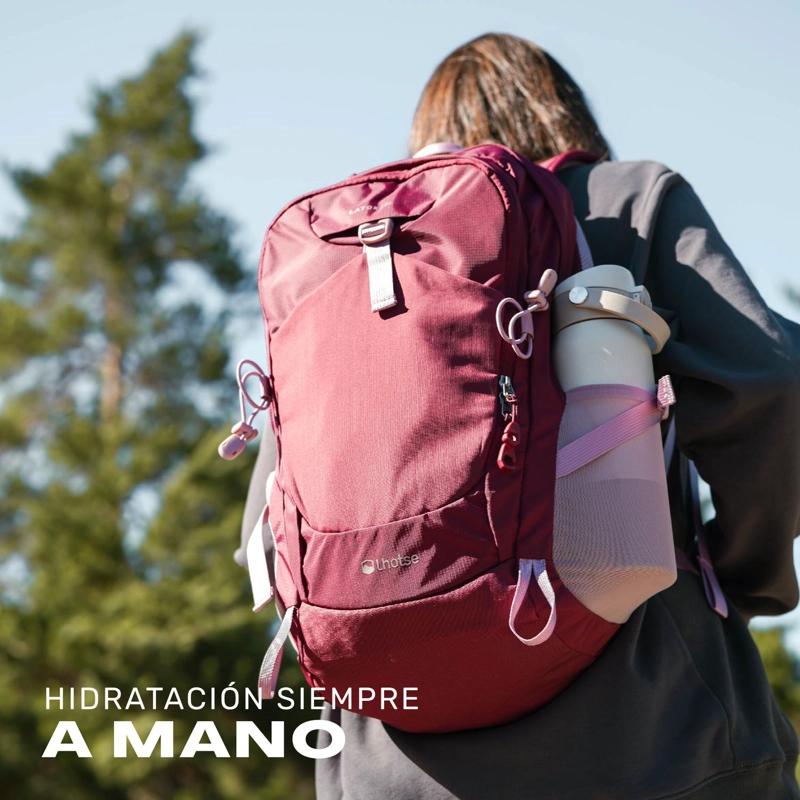 MOCHILA OUTDOOR DAYPACK NYLON RIPSTOP 25L LATOK LHOTSE TAMAÑO TALLA UNICA - 6