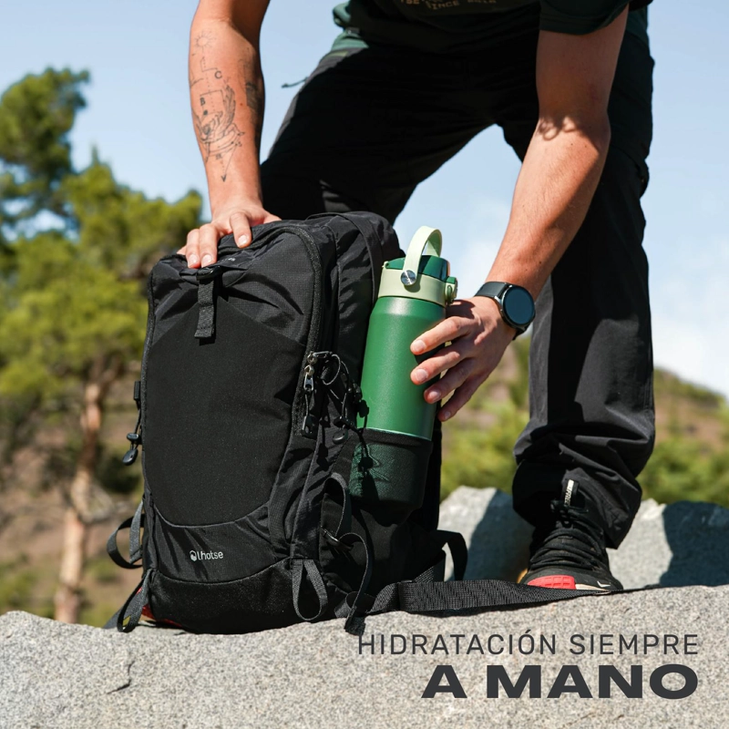 MOCHILA OUTDOOR DAYPACK NYLON RIPSTOP 25L LATOK LHOTSE TAMAÑO TALLA UNICA - 6
