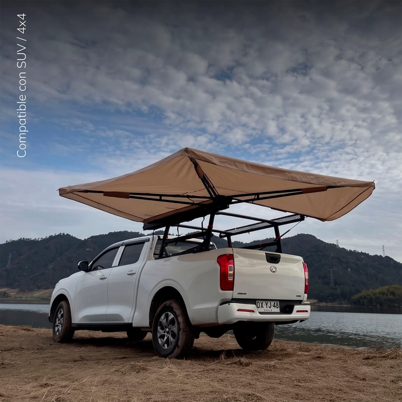 TOLDO CAMPING LATERAL PARA AUTO TECHO 270° XROAD - 6